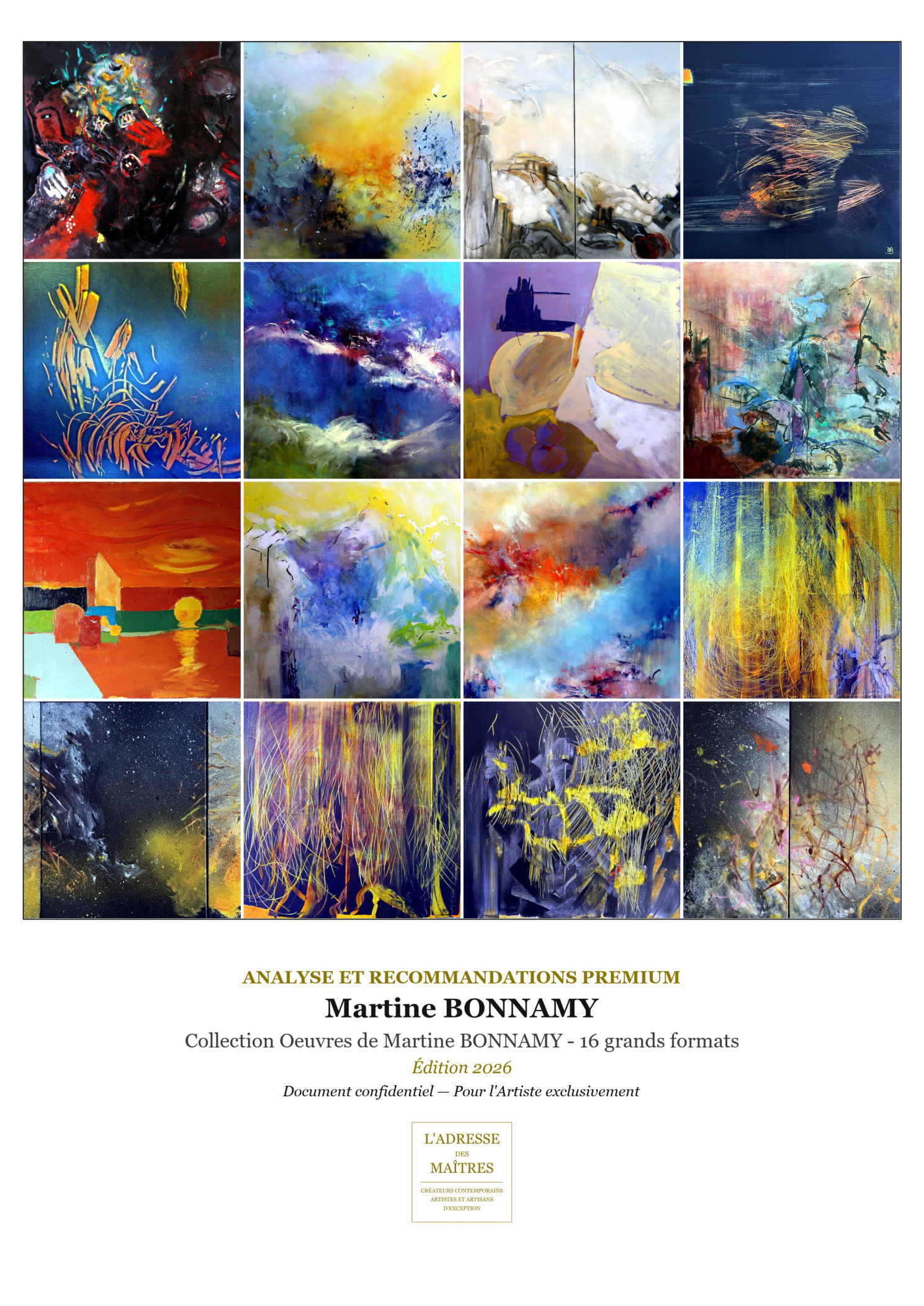Analyse Artiste - Martine BONNAMY