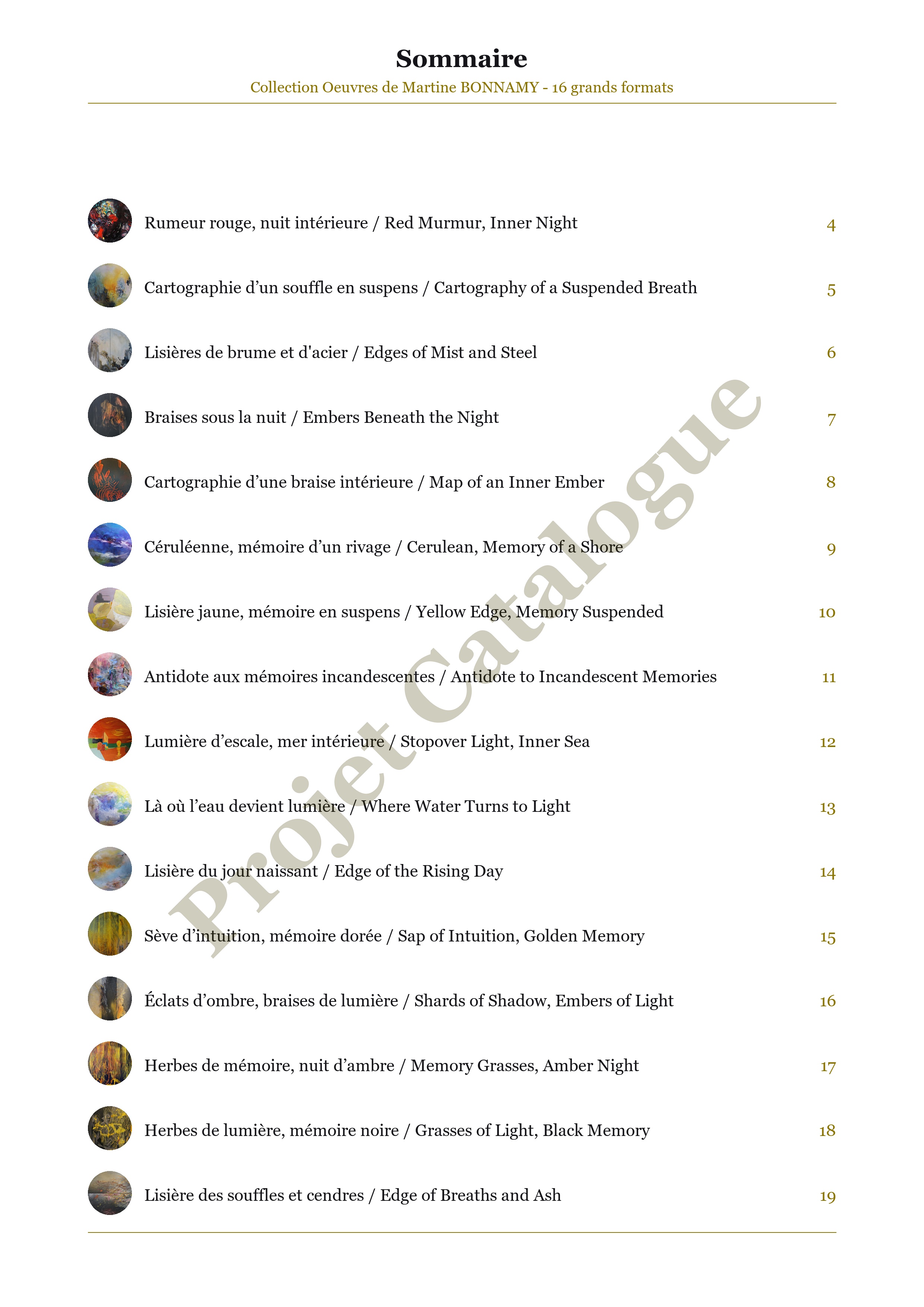 Catalogue num blanc sommaire